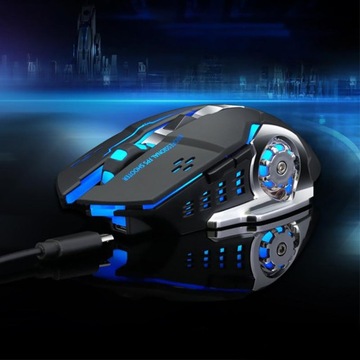 ИГРОВАЯ МЫШЬ БЕСПРОВОДНАЯ ИГРОВАЯ МЫШЬ СО СВЕТОДИОДОМ