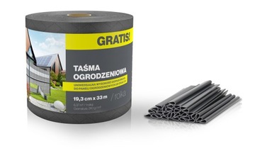 TAŚMA NA OGRODZENIE PŁOT 19,3cmx33m LUX - POLSKA