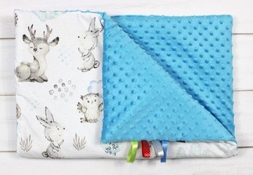 Одеяло и подушка Мишка НикаТими 75х100 минки