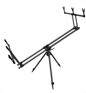 STANOWISKO KARPIOWE Stojak na 3 wędki TRIPOD