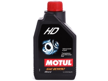 OLEJ PRZEKŁADNIOWY MOTUL HD SAE 80W90 1L MINERALNY