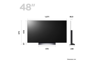 Телевизор LG OLED48C31LA 4K 120 Гц Airplay2 Dolby Atmos + пульт Magic Remote