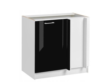 ecoModel Szafka stojąca DPP105/65 Lewa Czarny Poły
