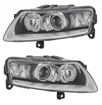 AUDI A6 C6 04-08 REFLEKTORY PRZEDNIE LEWY+PRAWY