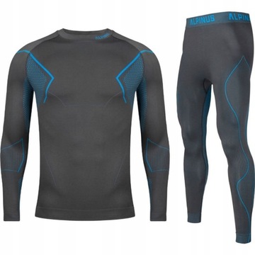 Alpinus Bielizna Termoaktywna Męska Active Base Layer Set GT43880- r.XXL