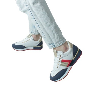 BIAŁE ADIDASY DAMSKIE BUTY SPORTOWE LEKKIE TRAMPKI