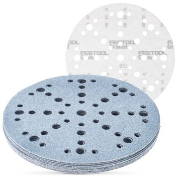 10 шлифовальных дисков наждачная бумага Festool Шлифмашины на липучке 150 мм P80