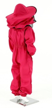 Детский комбинезон с шапкой, 146 см, розовый