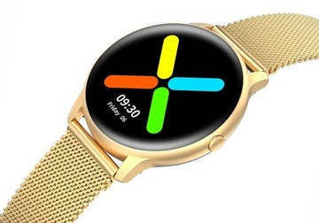 ZEGAREK DAMSKI SMARTWATCH G.ROSSI SW015 ZŁOTY +BOX