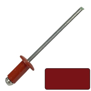 NITY ZRYWALNE 4X8mm - KOLOR RAL3011 - 100 SZTUK