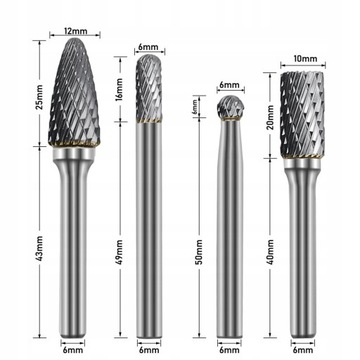 8 * РОТАЦИОННЫЙ РЕЗАК МЕТАЛЛИЧЕСКОГО КАРБИДА ВОЛЬФРАМА