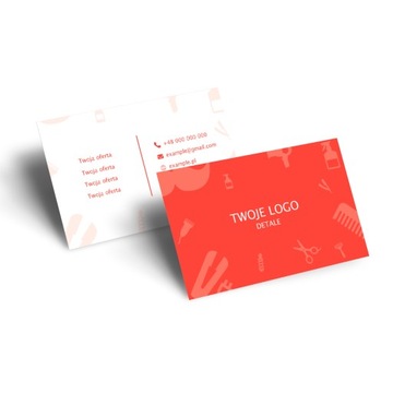 Для парикмахерской: Визитки 500 шт Velvet Soft Touch THICK 350г + Шаблон.