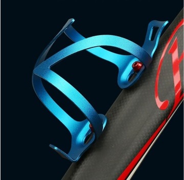 КЛЕТКА ДЛЯ БУТЫЛКИ, ДЕРЖАТЕЛЬ ДЛЯ ВЕЛОСИПЕДА, АЛЮМИНИЙ - СЕРЕБРЯНЫЙ