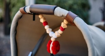 ABC DESIGN 2x МАГНИТНЫЙ ЗАЖИМ ДЛЯ КРЕПЛЕНИЯ НА КОЛЯСКУ МОНТАЖНЫЙ КРЮК ЧЕРНЫЙ