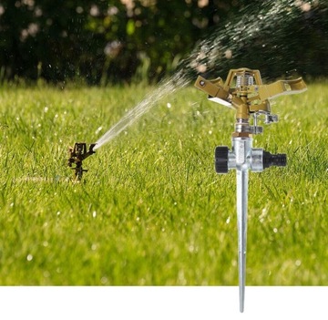 ИМПУЛЬСНЫЙ СПРИНКЕР, ОЦИНКОВАННЫЙ МЕТАЛЛ, 360°, 24 м