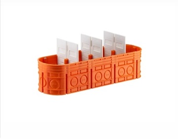 Puszka poczwórna 4x60mm głęboka Multiwall Simet
