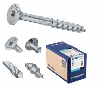 Wkręty do drewna Rawlplug 6 x 120 mm 100 szt.