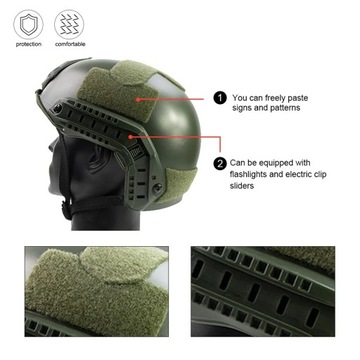 Тактический шлем типа PJ для пейнтбола Airsoft Fast