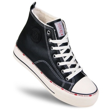 TRAMPKI buty wiosenne przejściowe damskie CROSS JEANS KK2R4042C 37