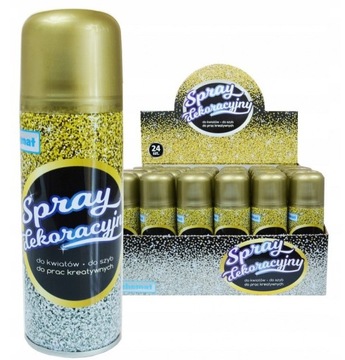 121561 SPRAY DEKORACYJNY ZŁOTY