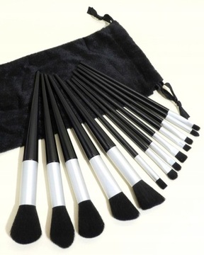 Набор из 13 профессиональных кистей для макияжа + подарочный футляр.