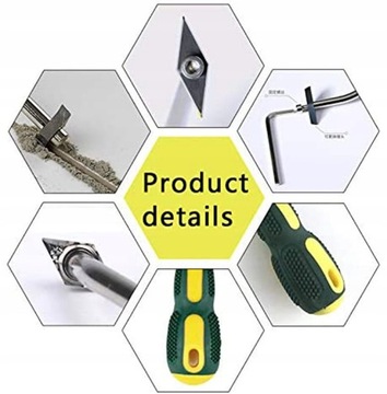 Набор инструментов для удаления затирки, 22 шт.