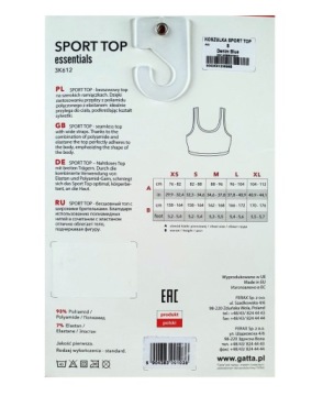 Футболка GATTA Sport Top 60 DEN L/Белый