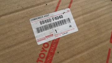 CHLADIČ KLIMATIZACE 88460-F4040 TOYOTA C-HR