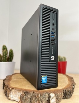 Мини-ПК HP 800 G1 USDT Core i3-4130 8/320 2xDP W11