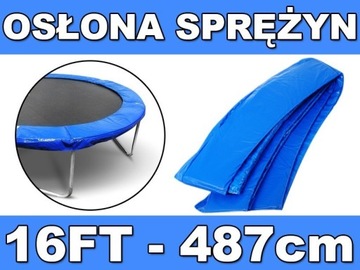 Kołnierz ochronny na sprężyny SkyRamiz Niebieski d