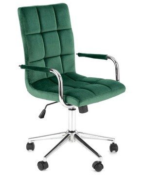 GONZO 4 молодежное кресло, темно-зеленый бархат