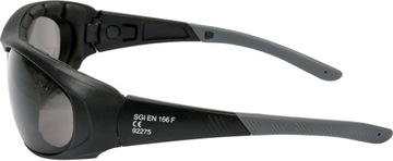 OKULARY OCHRONNE SZARE Z PASKIEM / YT-73765 / YATO