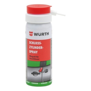 Spray do cylindrów zamkowych Wurth