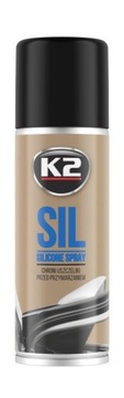 K2 SIL Silikon w sprayu do uszczelek gumy 150ml