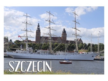SZCZECIN - Dar Młodzieży - Żaglowiec - MAGNES