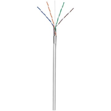 Skrętka CAT5e F/UTP 4x2xAWG24/1 szara 305m