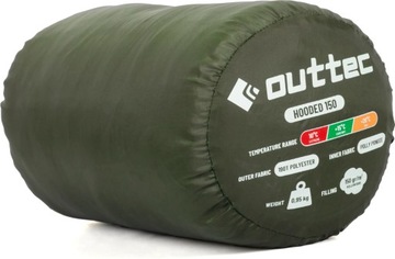 Туристическое спальное мешок легкое стеганое одеяло с 150 капюшоном