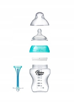 TOMMEE TIPPEE Бутылка 2x260 мл ДАТЧИК АНТИКОЛИКОВ