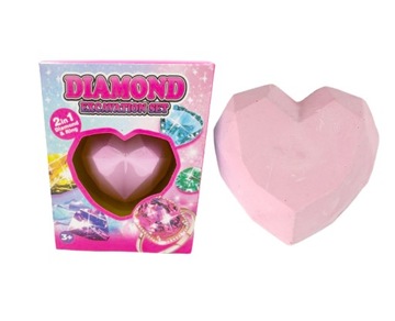 ИСКОПАЕМЫЙ АЛМАЗ + КОЛЬЦО РАСКОПЕННЫЙ КАМЕННЫЙ КРИСТАЛЛ