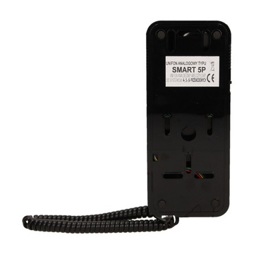 Трубка домофона Uniphone CYFRAL SMART 5P Аналоговый 5, 6, 7 проводов Черный