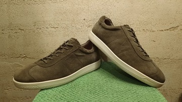 SNEAKERSY ECCO SOFT 1 SKÓRA STAN BARDZO DOBRY