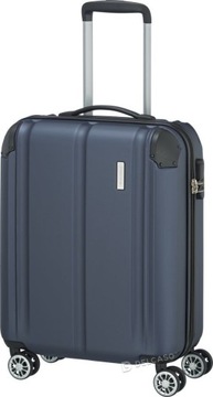 Walizka kabinowa Travelite City 55 cm mała Turkus