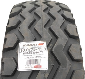 1x Kabat 10.0/75-15.3 IMP-03 10PR 123 A8 TT