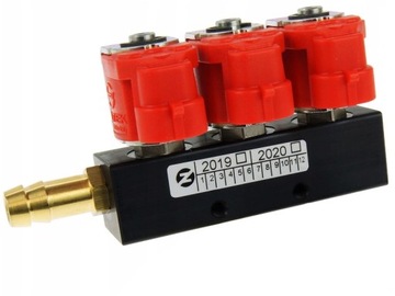 WTRYSKI VALTEK TYP30 3OHM LISTWA WTRYSKOWA 3 CYL