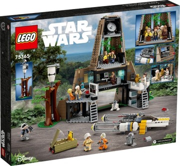 LEGO STAR WARS 75365 BAZA REBELIANTÓW NA YAVIN 4 zestaw klocków +8 lat