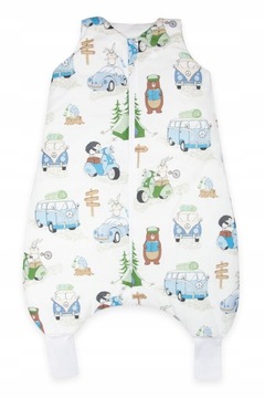 СПАЛЬНЫЙ МЕШОК УТЕПЛЕННЫЙ НА НОЖКАХ 86-104 М УЗОРЫ!