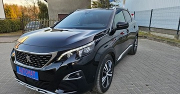 Peugeot 3008 II Crossover 1.5 BlueHDI 130KM 2019 Peugeot 3008 130Ps.GT Kam.Tyl Przod Skora Masarze Navi Serwis Koniec2019