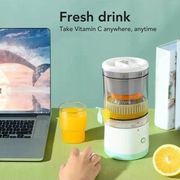Соковыжималка для цитрусовых электрическая, перезаряжаемая.