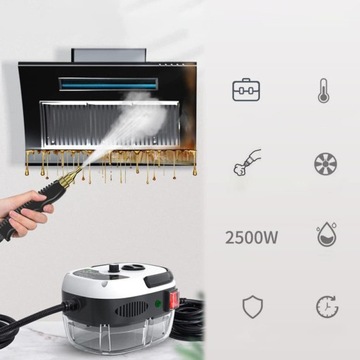 MOCNY MYJKA PAROWA CZYŚCIK 2500W STERYLIZACJA W WYSOKIEJ TEMPERATURZE