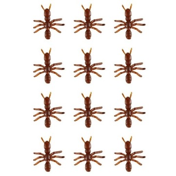 ZESTAW MRÓWEK BRĄZOWYCH 12 SZTUK HALLOWEEN